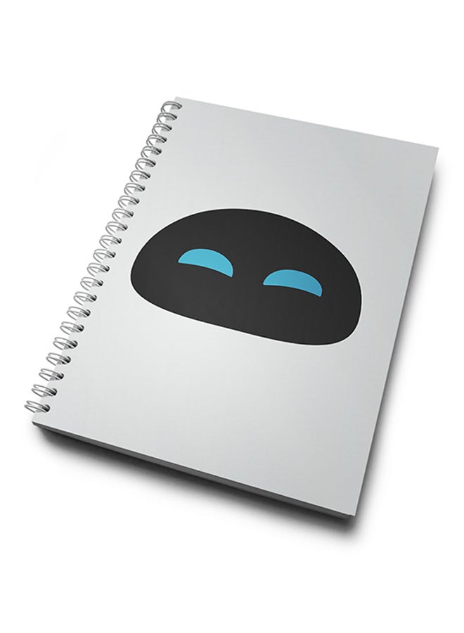 A4 Wall E Notebook White