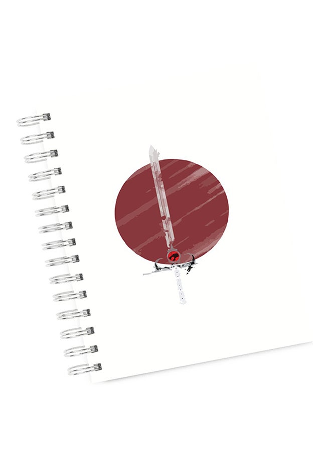 A4 Classic Thunder Cat Sword Notebook Multicolour