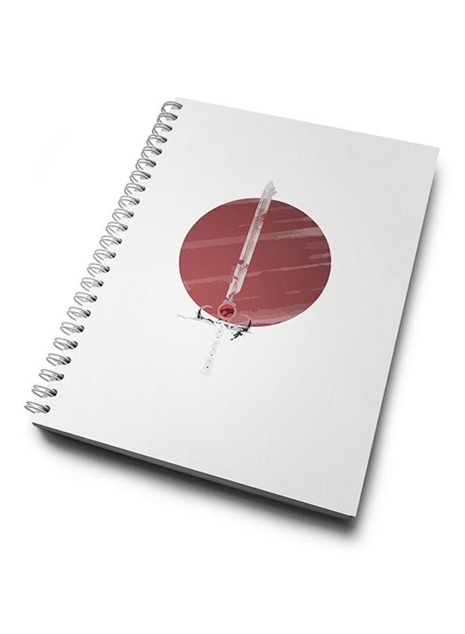 A4 Classic Thunder Cat Sword Notebook Multicolour