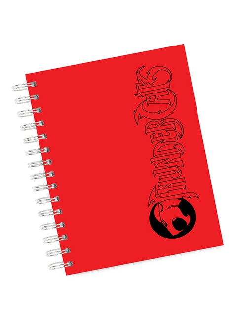 A4 Thunder Cat Retro Notebook Red