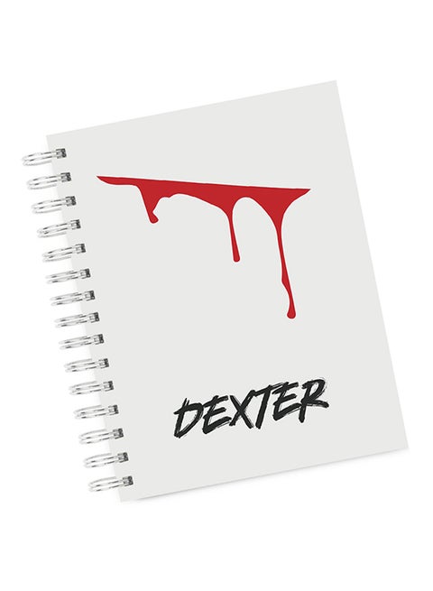A4 Dexter Fan Art Notebook Multicolour