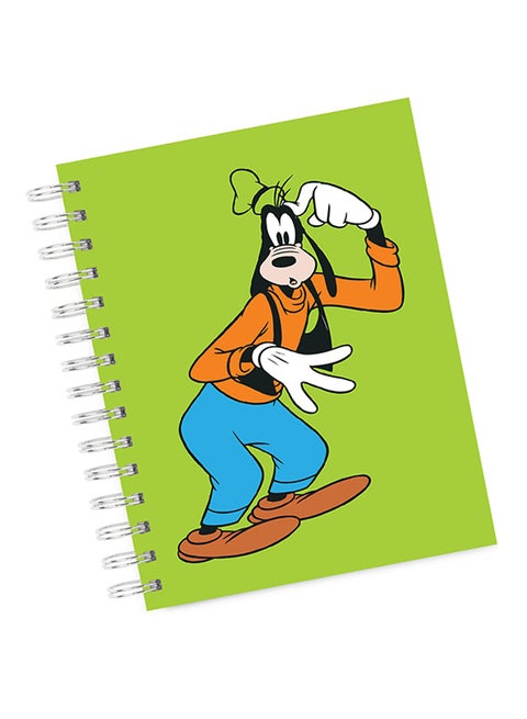 A4 Goofy Dog Notebook Multicolour