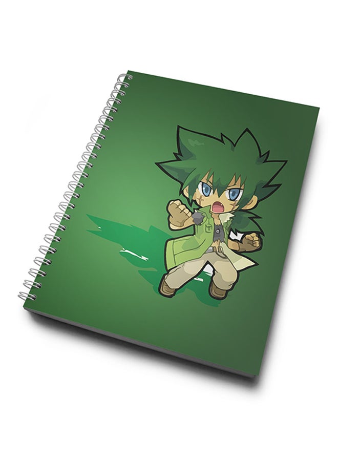A4 Anime Style Notebook Multicolour