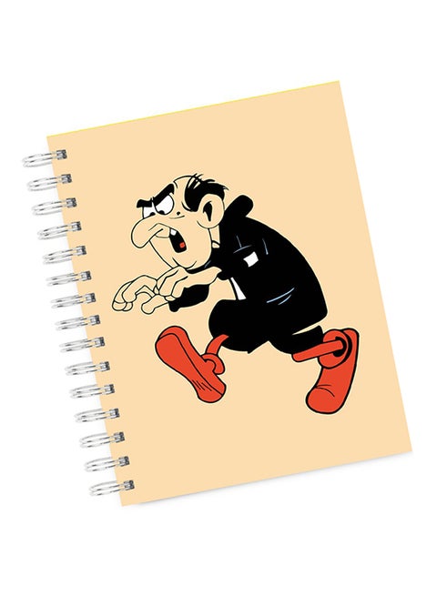 A4 Gargamel Cute Notebook Multicolour