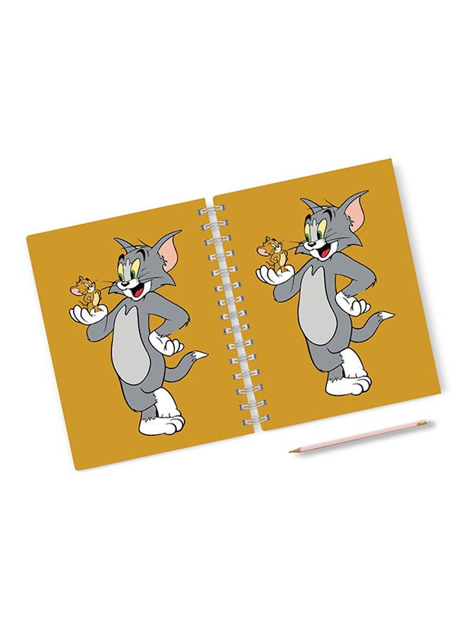 A4 Tom and Jerry are Friends Notebook Multicolour
