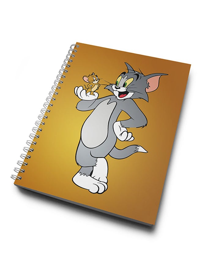 A4 Tom and Jerry are Friends Notebook Multicolour