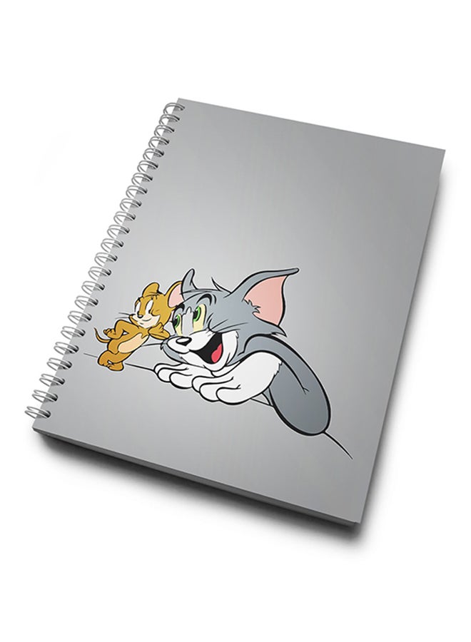 A4 Tom and Jerry Love Notebook Multicolour