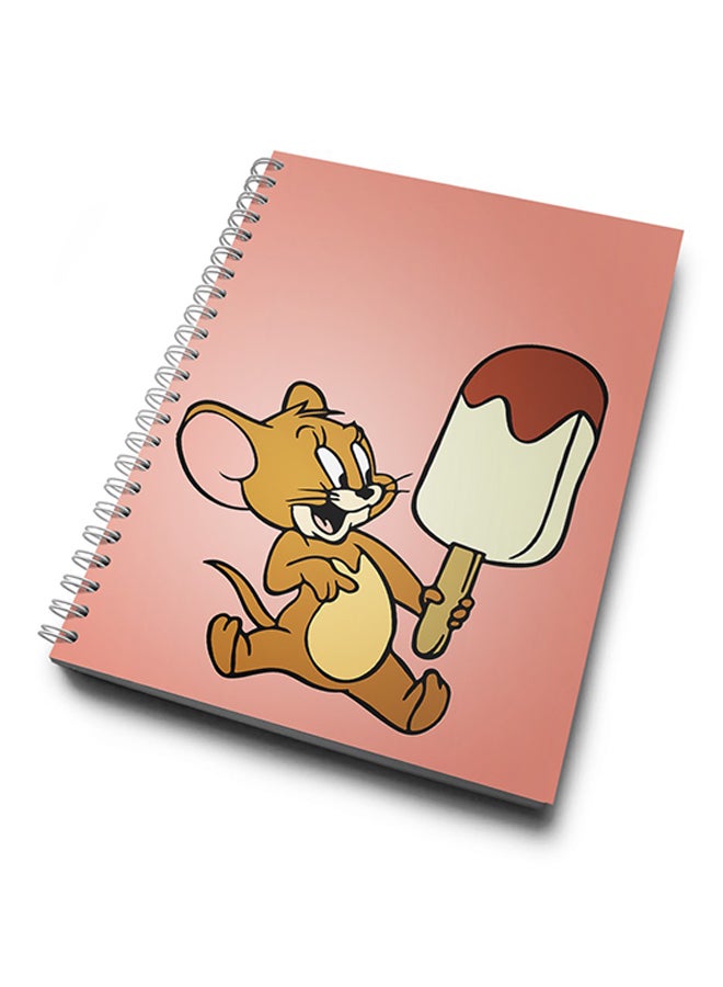 A4 Classic Tom and Jerry Notebook Multicolour