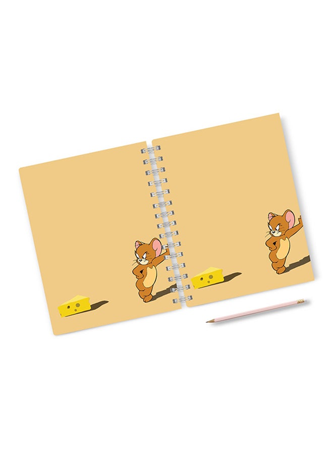 LOUD UNIVERSE - A4 Tom and Jerry Notebook Multicolour - Image 1