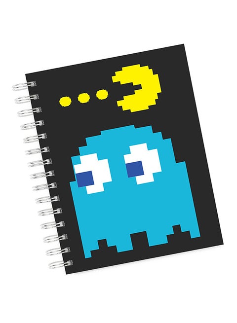 A4 Pacman and Monster Notebook Multicolour