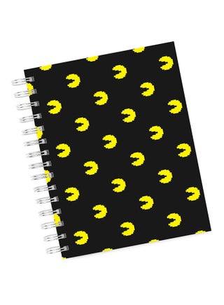A4 Pacman Pattern Notebook Multicolour - v1555316512/N23400865A_1