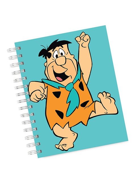 A4 Flintstone Notebook Multicolour