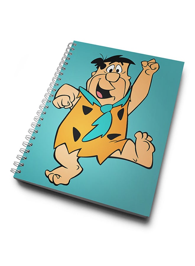 A4 Flintstone Notebook Multicolour
