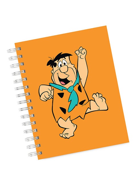 A4 Fred Flintstone Notebook Multicolour