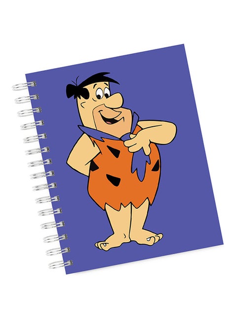 A4 Flintstone Notebook Multicolour