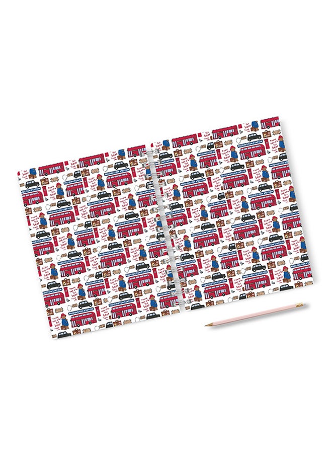 A4 Kids Pattern Hard Notebook Multicolour