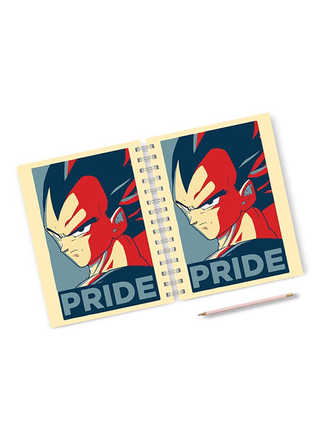 A4 Pride Poster Hard Notebook Multicolour
