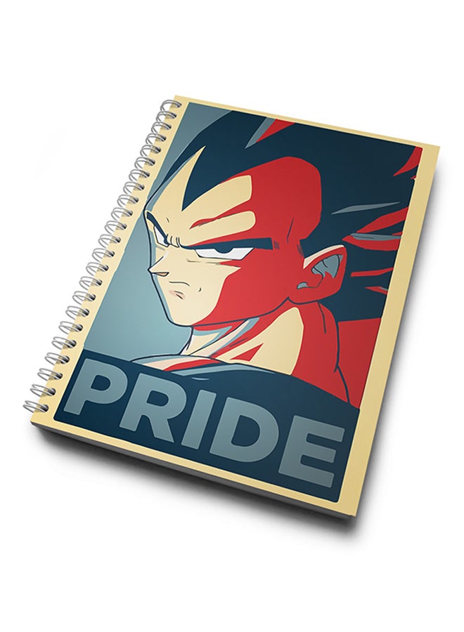 A4 Pride Poster Hard Notebook Multicolour