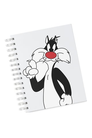 A4 Cat Tweety Hard Notebook Multicolour - v1555316621/N23401056A_1