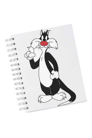 A4 Silvester Cartoon Network Hard Notebook Multicolour - v1555316623/N23401060A_1