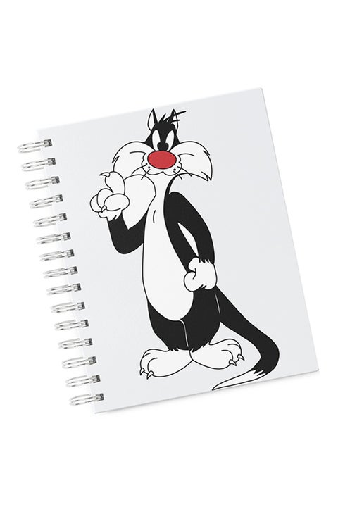 A4 Silvester Cartoon Network Hard Notebook Multicolour