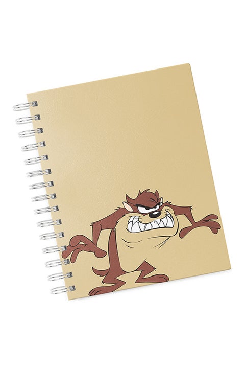A4 Taz Angry Hard Notebook Multicolour