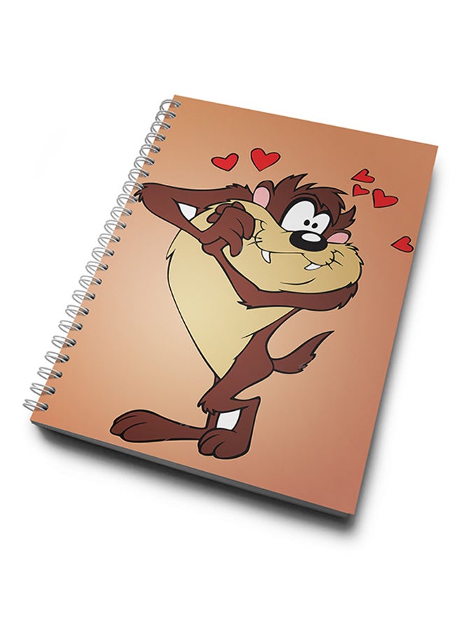 A4 Tazz Hard Notebook Multicolour