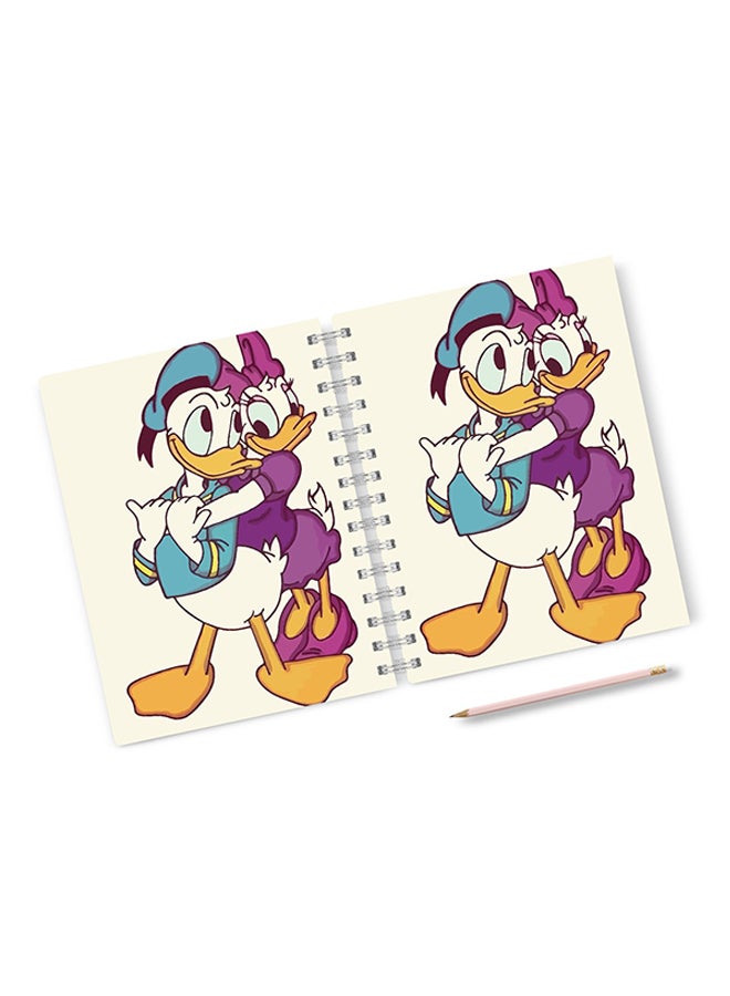 A4 Hard Notebook Multicolour