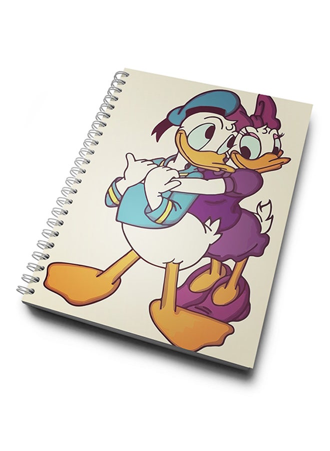 A4 Hard Notebook Multicolour