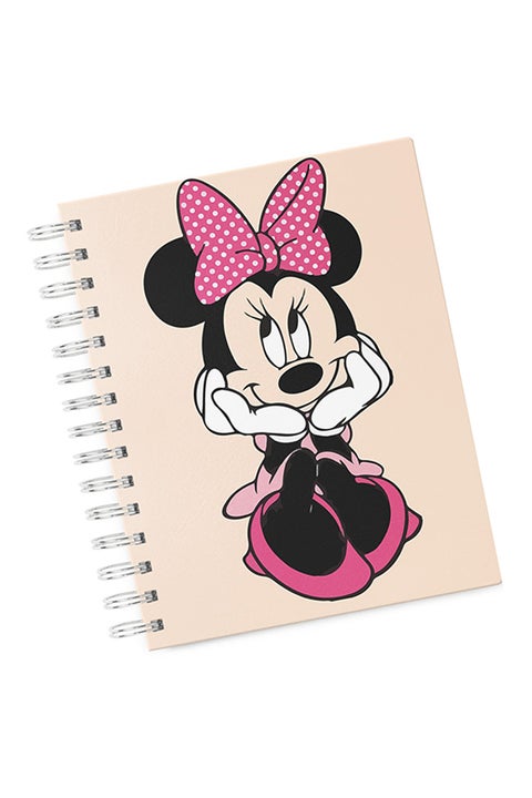 A4 Minnie Mouse Hardcover Notebook Multicolour