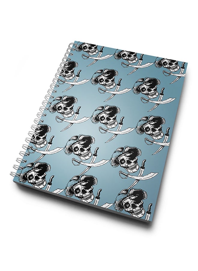 A4 Pirates of the Caribbean Hard Notebook Multicolour