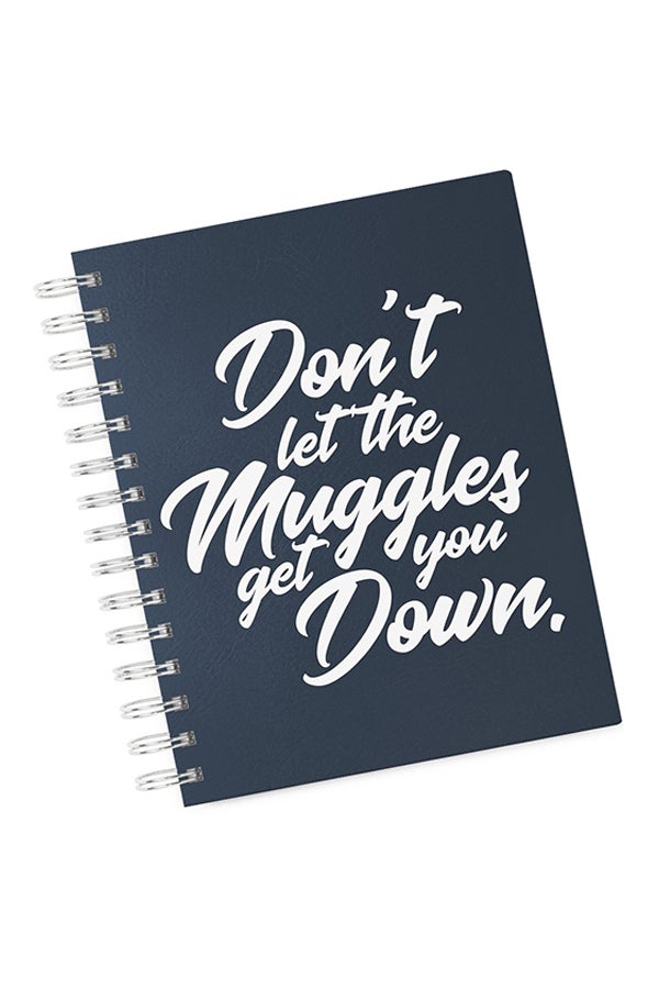A4 Granger Weasley Potter Hard Notebook Multicolour