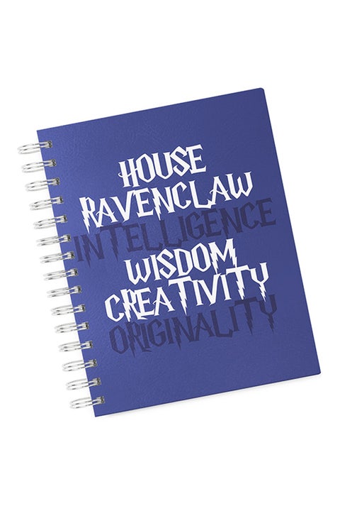 A4 Harry Potter Hard Notebook Purple/White