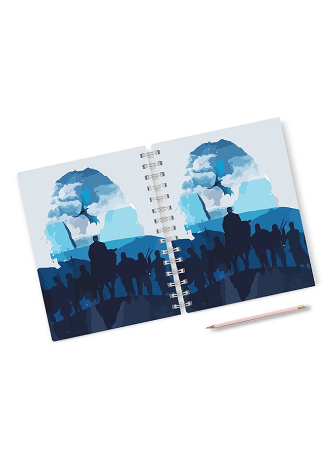 A4 Game of Thrones Hard Notebook Multicolour
