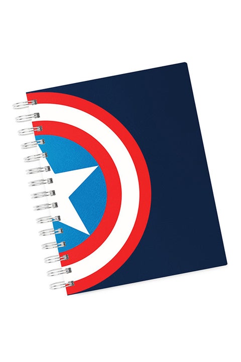 A4 Hard Notebook Blue/Red