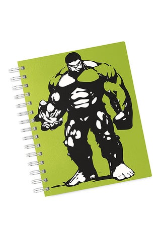 A4 Minimal Style Hard Notebook Green - v1555316743/N23401289A_1