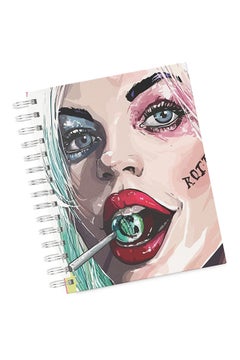 A4 Margot Robbie Hard Notebook Multicolour