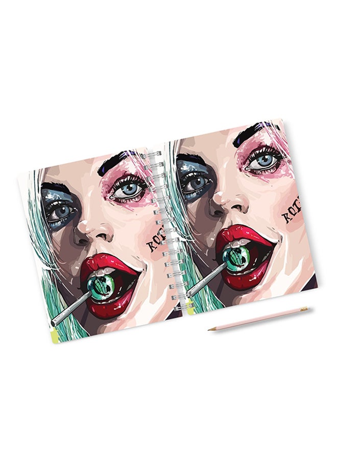 LOUD UNIVERSE - A4 Margot Robbie Hard Notebook Multicolour - Image 1