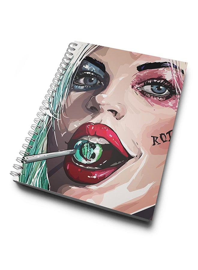 LOUD UNIVERSE - A4 Margot Robbie Hard Notebook Multicolour - Image 1