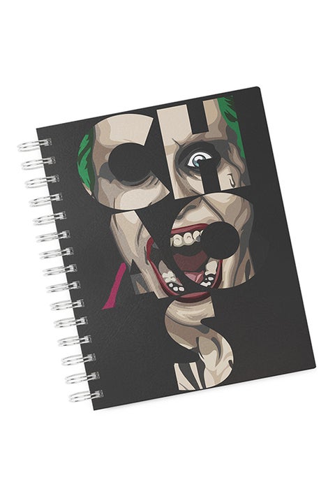 A4 Fun Laugh Joker Hard Notebook Multicolour