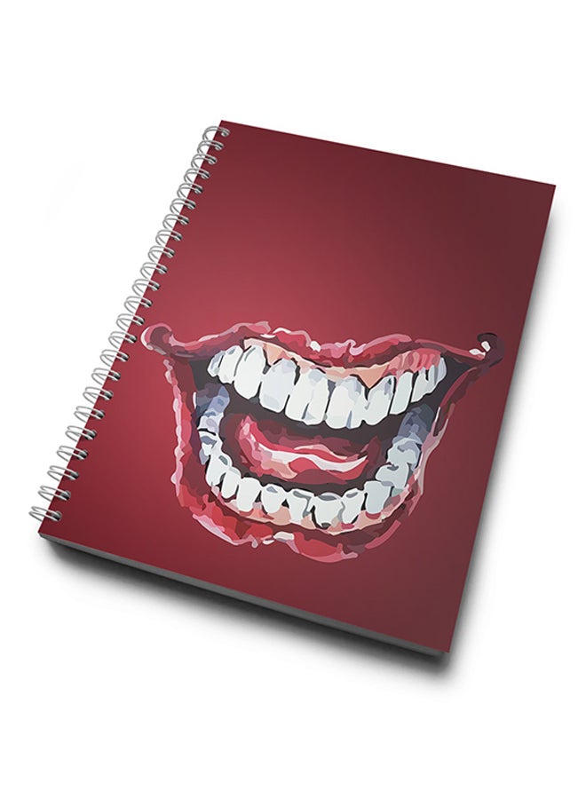 A4 Joker Laugh Hard Notebook Multicolour