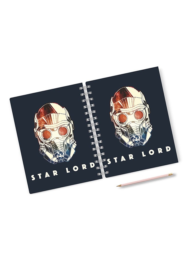 A4 Yondu Hard Notebook Multicolour