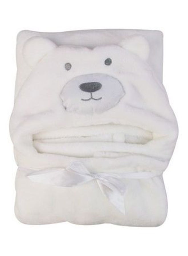3D Polar Bear Shaped Super Soft Bathrobe - Image 1