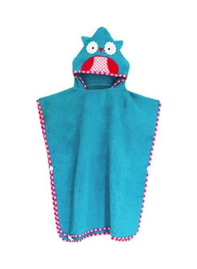 Cotton Printed Bathrobe With Hood  - Image 2