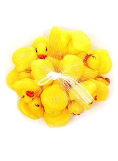 Generic 10-Piece Rubber Duck Floating Bath Toy Set  - Image 1