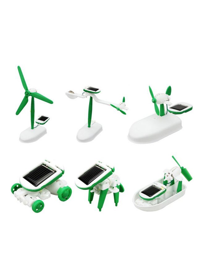 DIY 6-In-1 Educational Learning Power Solar Robot Kit Toys  - Image 1