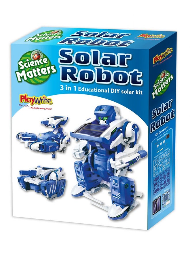 family games - 3-in-1 Educational DIY Solar Robot Kit - Image 1