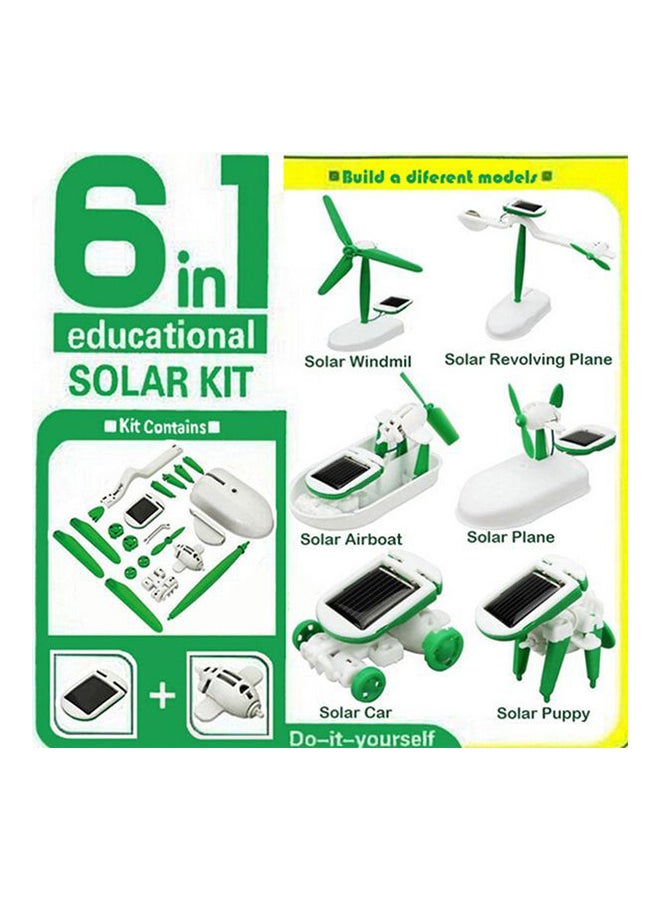 6-In-1 Creative Activity DIY Power Solar Robot Toys Kit ETH-73 - Image 3