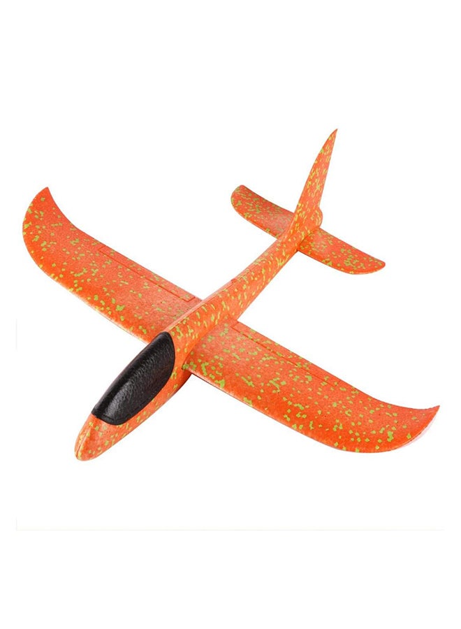 2-Piece Airplane Manual Throwing Fun Challenging Model Foam Airplane 35cm - Image 2