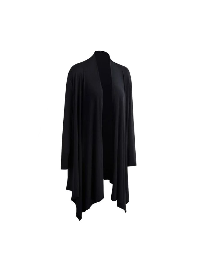 Long Sleeves Cardigan Black  - Image 3